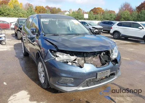 2015 Nissan Rogue S from USA, damaged, VIN KNMAT2MT0FP582211